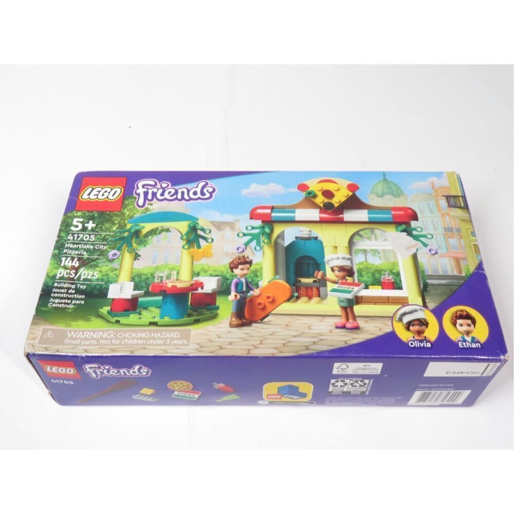 Lego Friends Heartlake City Pizzeria 144pc 41705 NIB Discontinued